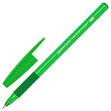 Ручка шариковая с грипом BRAUBERG "i-STICK POINT NEON", СИНЯЯ, корпус ассорти, игольчатый узел 0,7 мм, фото 2