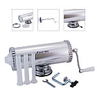 Шприц колбасный 2,5 кг Kamille KM-6501 горизонтальный, алюминий, фото 2