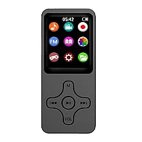 MP3 плеер c Bluetooth - YP3-33, экран 1.8", FM радио, microSD 16GB, диктофон, динамик, черный