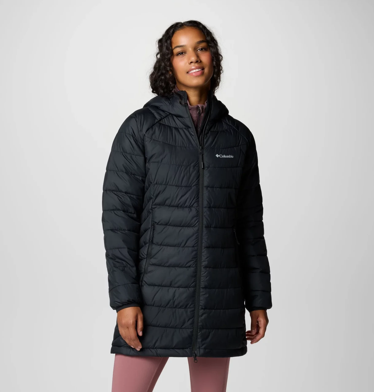Куртка женская Columbia Powder Lite™ II Mid Jacket черный 2089371-010
