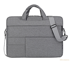 Сумка для ноутбука Miru Pockelot 17.3 Grey, фото 3
