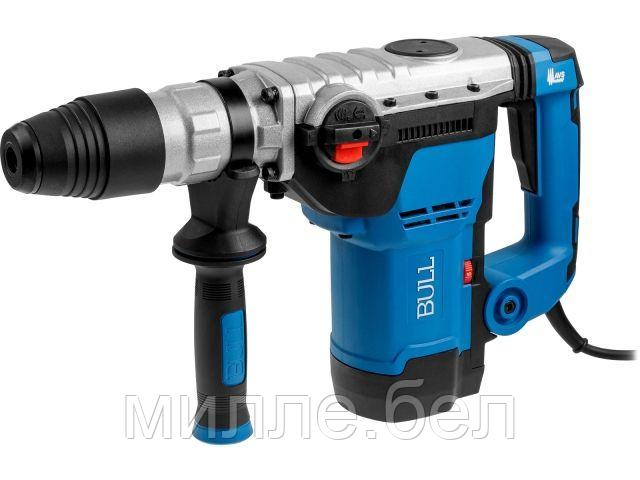 Перфоратор BULL BH 4002 в чем. 1250 Вт, 2-9 Дж, 40 мм, 3 реж. + 1 зуб., 1 сверло, SDS-max, рег. об. (ОТГРУЗКА