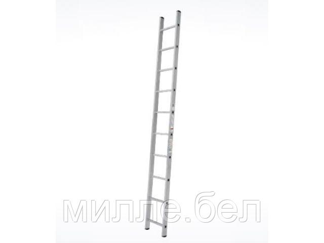 Лестница алюм. односекц. 263см 10 ступ., 3,6 кг PRO STARTUL (ST9945-10)