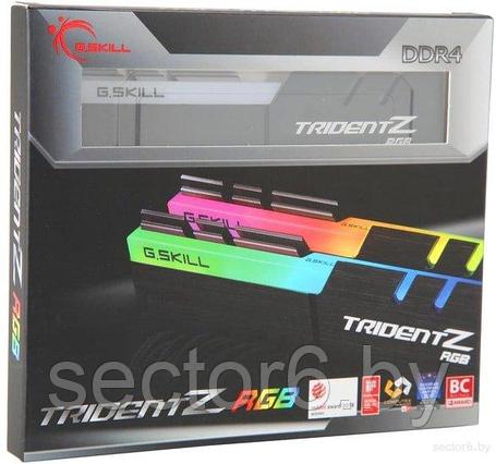 Оперативная память G.Skill Trident Z RGB 2x16GB DDR4 PC4-28800 F4-3600C16D-32GTZRC, фото 2