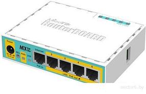 Маршрутизатор Mikrotik hEX PoE lite [RB750UPr2]