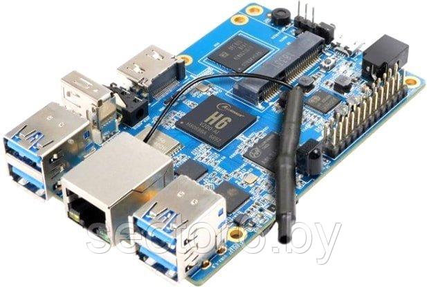 Одноплатный компьютер Orange pi 3 H6 2GB+8GB eMMC RD048