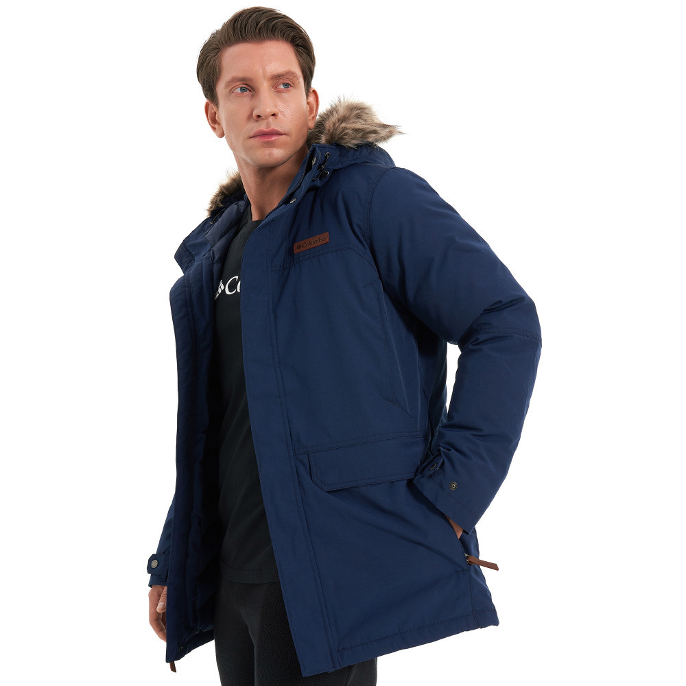 Куртка мужская Columbia Marquam Peak™ II Parka синий 2122891-464