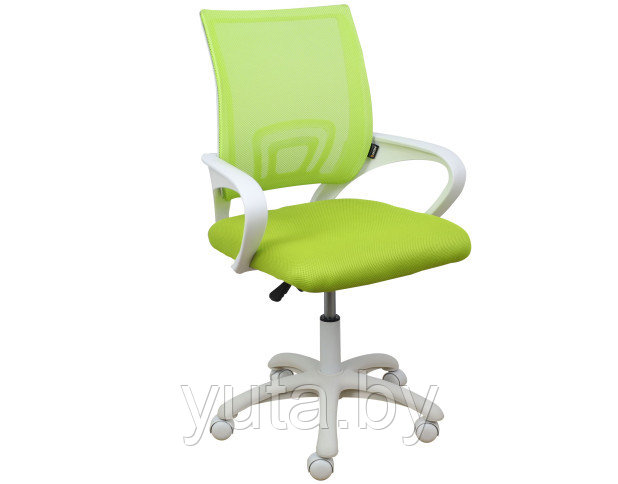 Кресло поворотное RICCI, WHITE (салатовый)