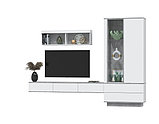 Гостиная Quartz-10 (Гостиная-10) с подсветкой, фото 4