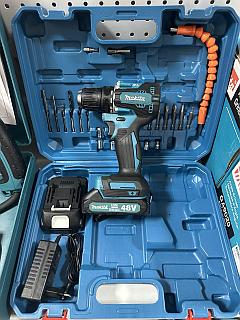 Аккумуляторный шуруповерт бесщёточный Makita DF444DF