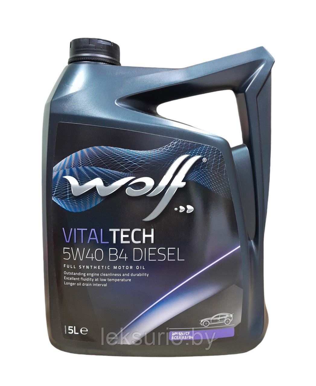 WOLF VitalTech 5W-40 B4 DIESEL 5л масло моторное (Бельгия)