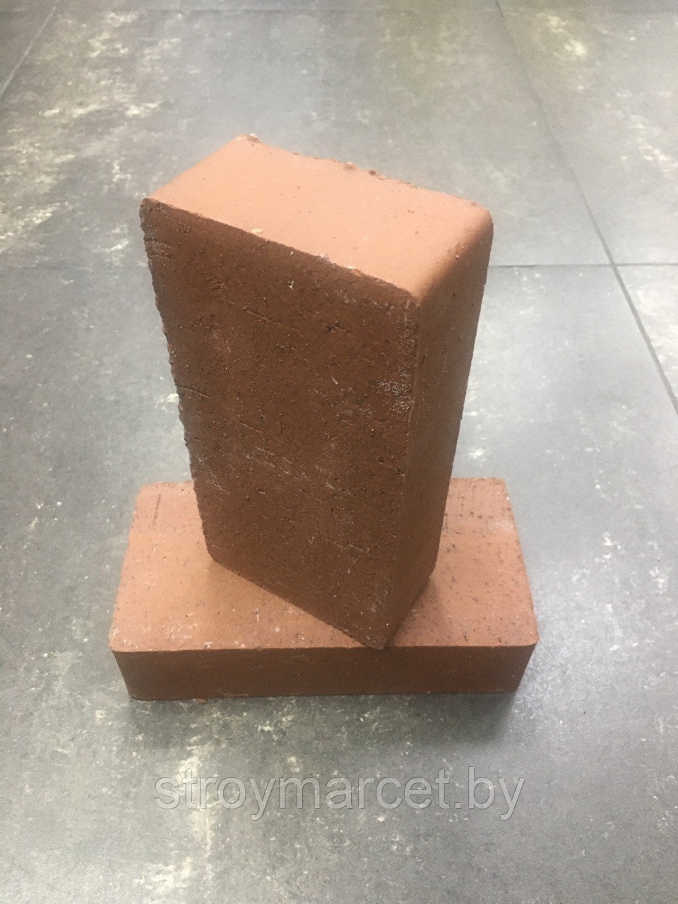 Брусчатка клинкерная тротуарная Бруклин КлТр-600/200 красный (Керамин)