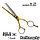 Babetta 538 Gold Line (6")**** филировочные ножницы парикмахерские, фото 2