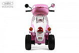 Детский электромотоцикл RiverToys Z444ZZ (розовый), фото 4