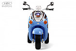 Детский электромотоцикл RiverToys Z444ZZ (синий), фото 2