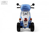 Детский электромотоцикл RiverToys Z444ZZ (синий), фото 3