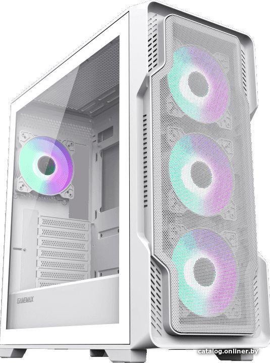 Miditower GameMax Siege WH ATX без БП