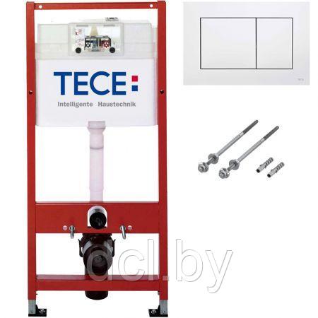 Инсталляция для унитаза TECE Base kit с кнопкой (белая глянцевая) арт. 9.400.413