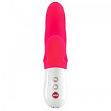 Вибратор с клиторальным стимулятором Fun Factory Miss Bi розовый, фото 5