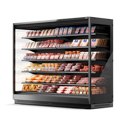 Вертикальная витрина Dazzl Vega SG 070 H210 250 +1…+7 (с боковинами)