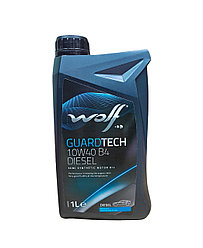 Масло моторное всесезонное полусинтетическое WOLF Guardtech B4 Diesel 10W40 1л