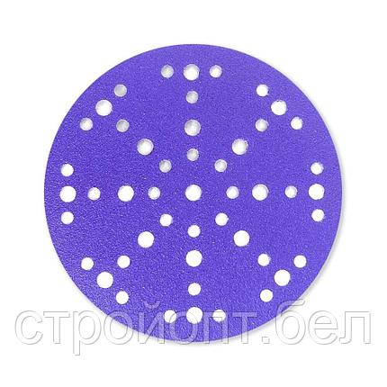 Материал шлифовочный на бумажной основе СМиТ CERAMIC VIOLET D150, P180, фото 2