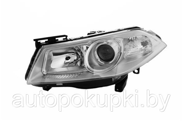ПЕРЕДНЯЯ ФАРА (правая) RENAULT MEGANE II 2006-2008, H1/H7, ZRN1162L