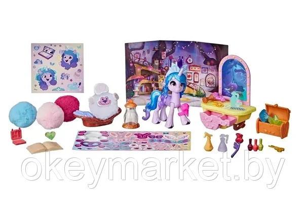 Фигурка My Little Pony - Пони фильм Сияющие сцены Иззи F2935, фото 2