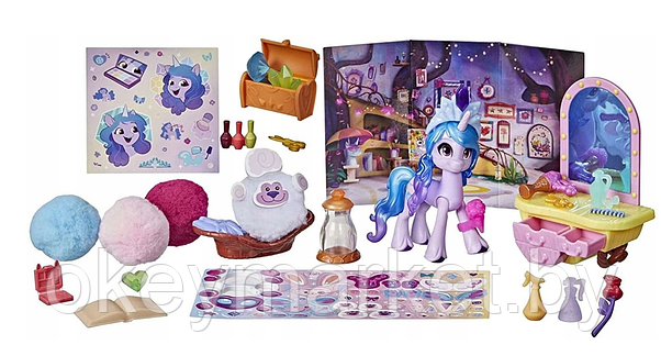 Фигурка My Little Pony - Пони фильм Сияющие сцены Иззи F2935, фото 3
