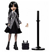 Планета Игрушек Кукла Monster High Wednesday Netflix-HXJ04