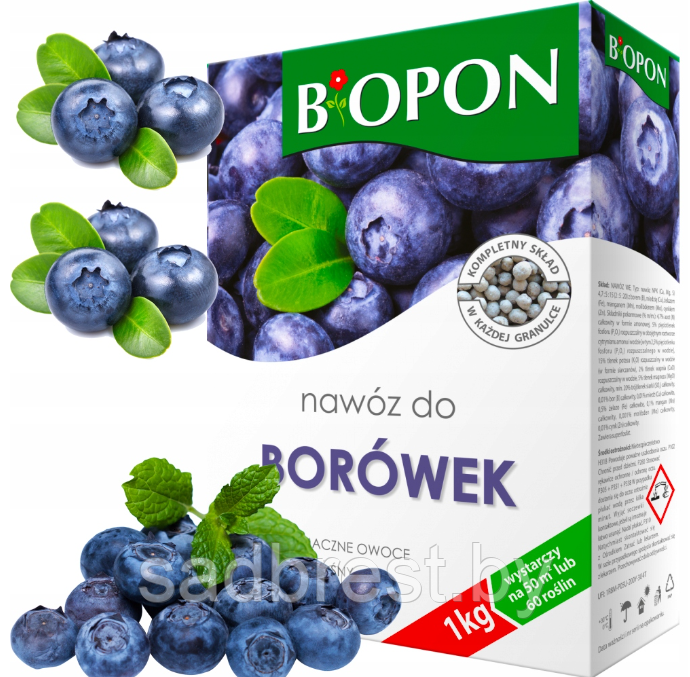 Удобрение для голубики Биопон Biopon 1 кг Польша