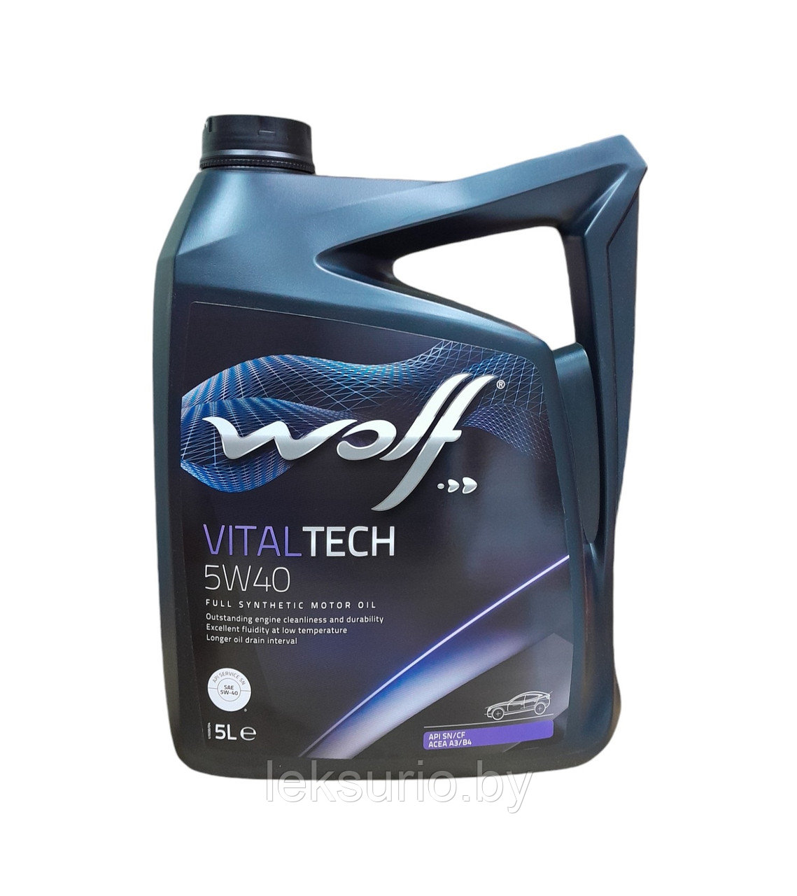 WOLF VitalTech 5W40 моторное масло синтетика 5 литров
