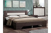 Астрид - Мебель в магазинах "Аксамит" Кровать Квадро-2 без ортопед. основания и матраса 160х200 (Анкор