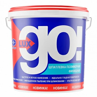 Шпатлевка полимерная "LUX GO", ведро 5 кг
