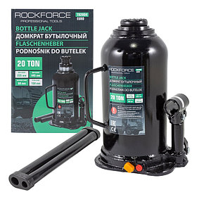 Домкрат бутылочный RockForce RF-T92004(Euro) 20т с клапаном (высота подхвата-235мм, высота подъема-445мм)