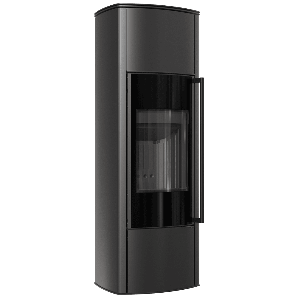 Печь-камин Kratki AB ENYO R W black