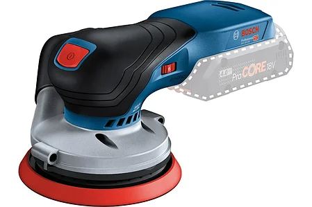 Эксцентриковая шлифмашина аккумуляторная бесщеточная BOSCH GEX 18V-125 (без АКБ, 125 мм) 0601372201, фото 2