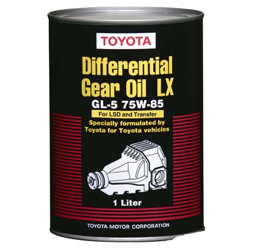 Трансмиссионное масло Toyota Getriebeoil LSD LX 75W-85, 1л