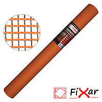 Стеклосетка штукатурная FIXAR CCШ-160, 5х5 мм, разрыв 2000, оранжевая, рулон 1х5м
