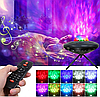 Лазерный ночник-проектор звездного неба с блютуз колонкой Starry Projector Light, фото 2