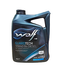 Масло моторное 10w 40 дизель WOLF Guardtech B4 4 литра