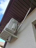 Закладка трассы на стадии ремонта для кондиционера Gree Pular Inverter GWH24AGD-K6DNA1C