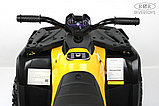 Детский электроквадроцикл RiverToys T001TT 4WD (желтый) 12V/10Ah Полноприводный, фото 2