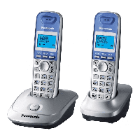 Телефонный аппарат Panasonic "KX-TG2512RU", серебристый