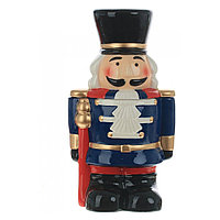 Конфетница "Щелкунчик", керамика, 32 см, разноцветный