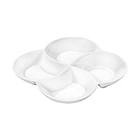 Менажница Wilmax "WL-992649", фарфор, белый