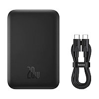 Внешний аккумулятор Baseus "Magnetic Wireless Charging Power bank", 6000 mAh, черный