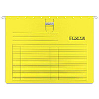 Файл подвесной со скоросшивателем "Donau", A4, желтый