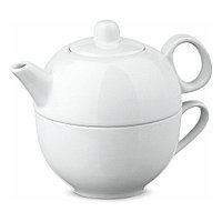 Набор чайный "Infusions", фарфор, белый
