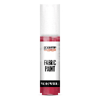 Краски для текстиля "Pentart Fabric paint", кармин, банка
